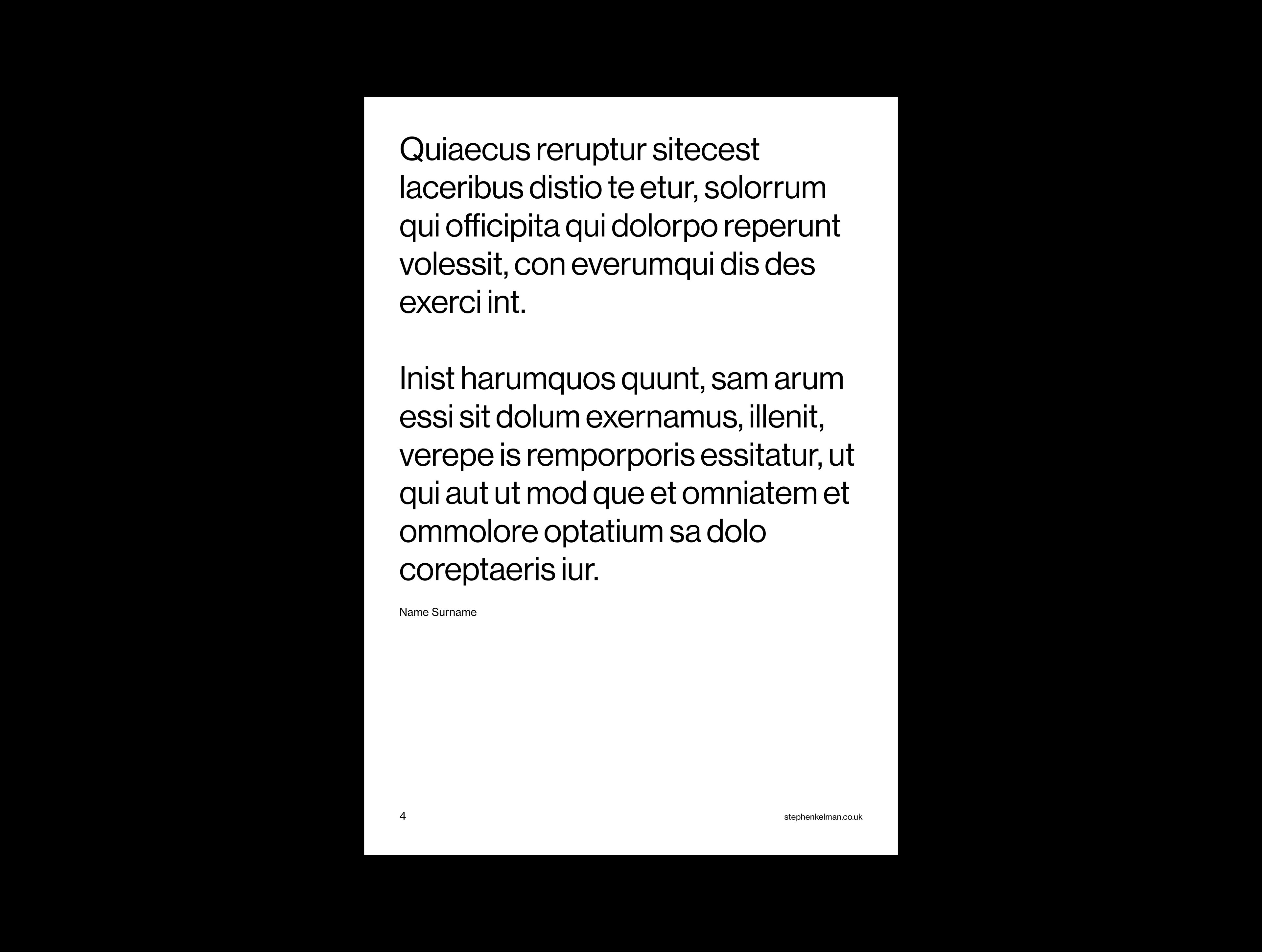 Pullquote design for an eBook template designed for InDesign.