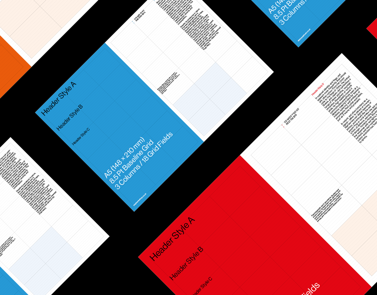 Colours Grid System Series for InDesign