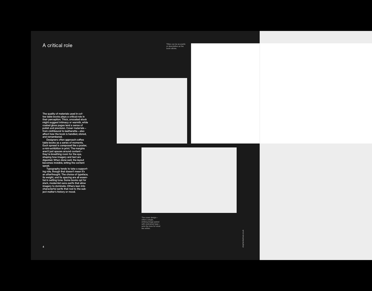 Coffee Table Book Grid System for InDesign | Sans