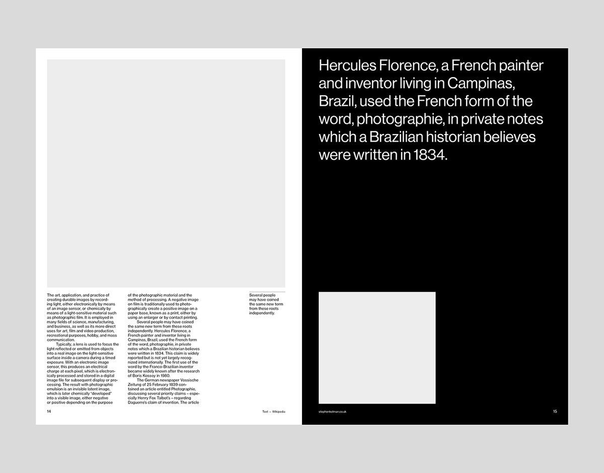 A4 Portrait Architecture Grid System for InDesign