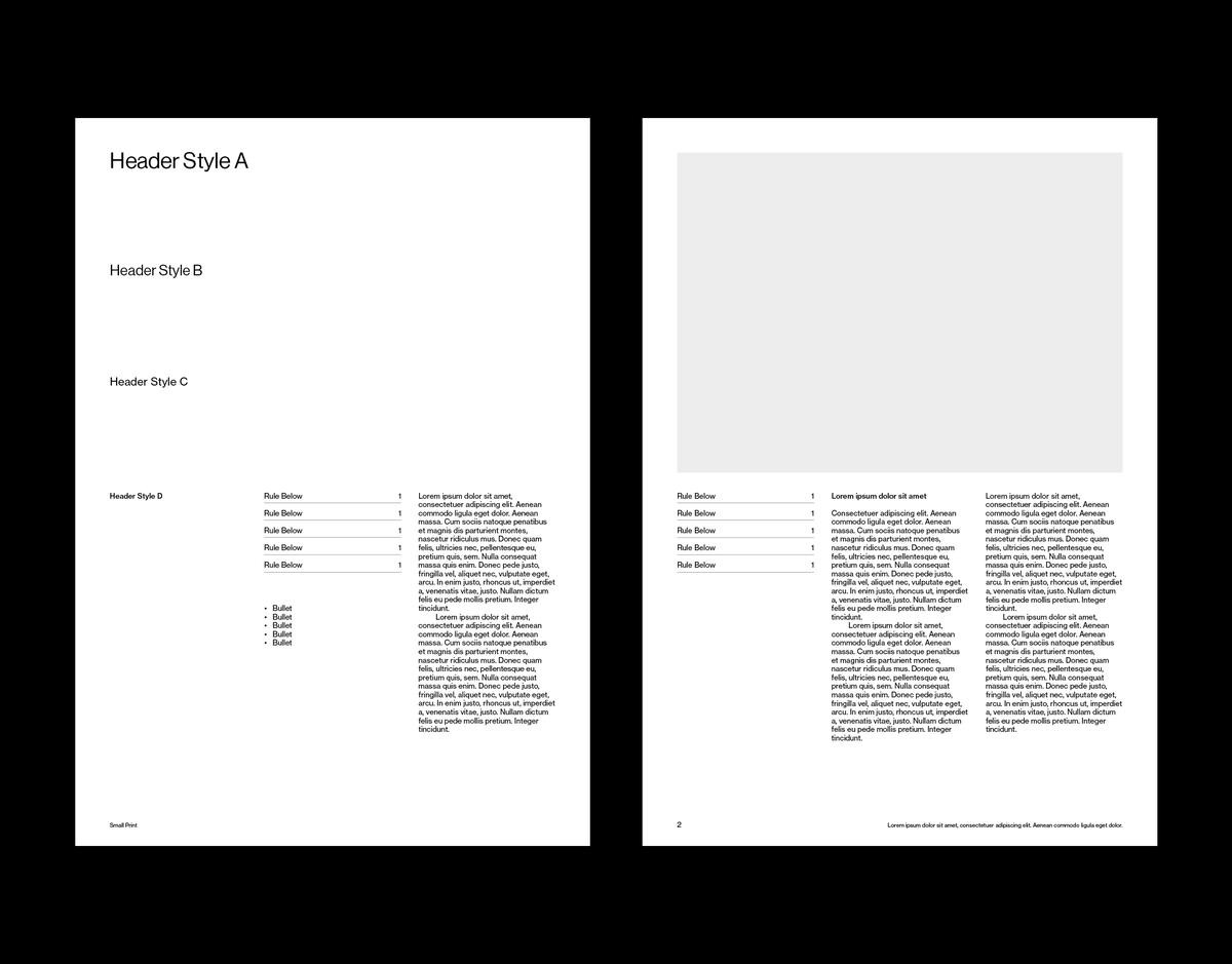 A4 Sales Sheet Grid System for InDesign