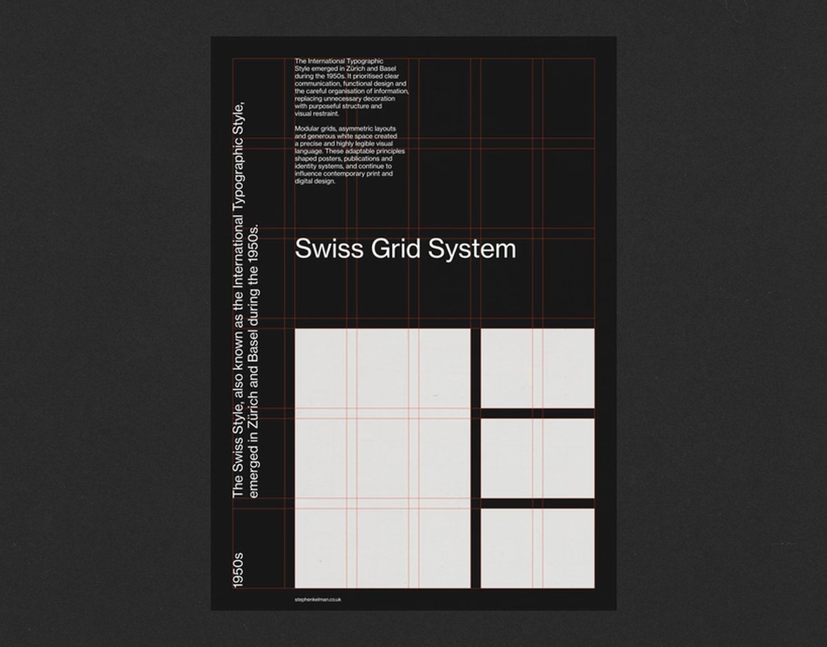 A4 Swiss Grid System for InDesign