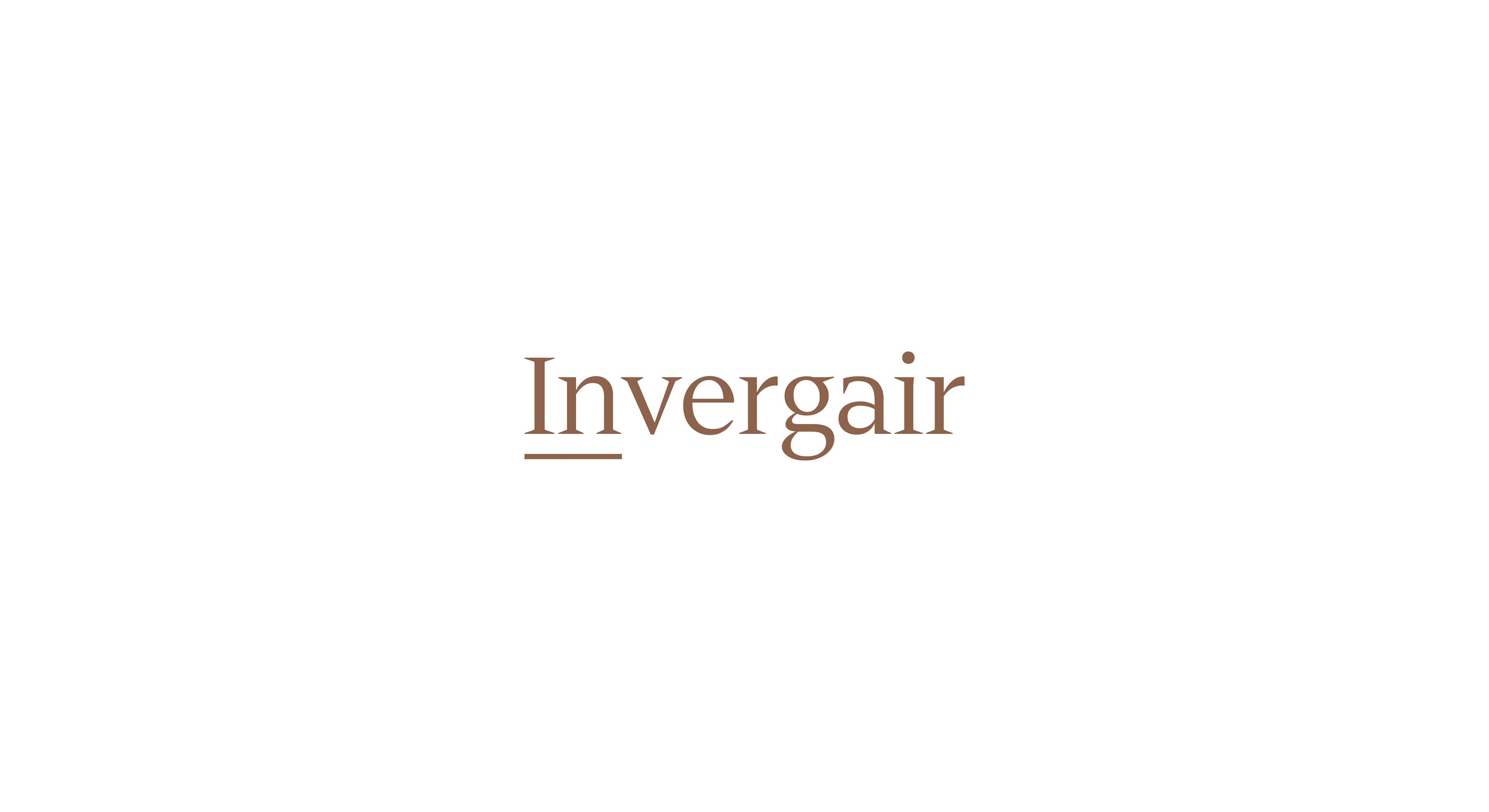 Invergair serif logotype