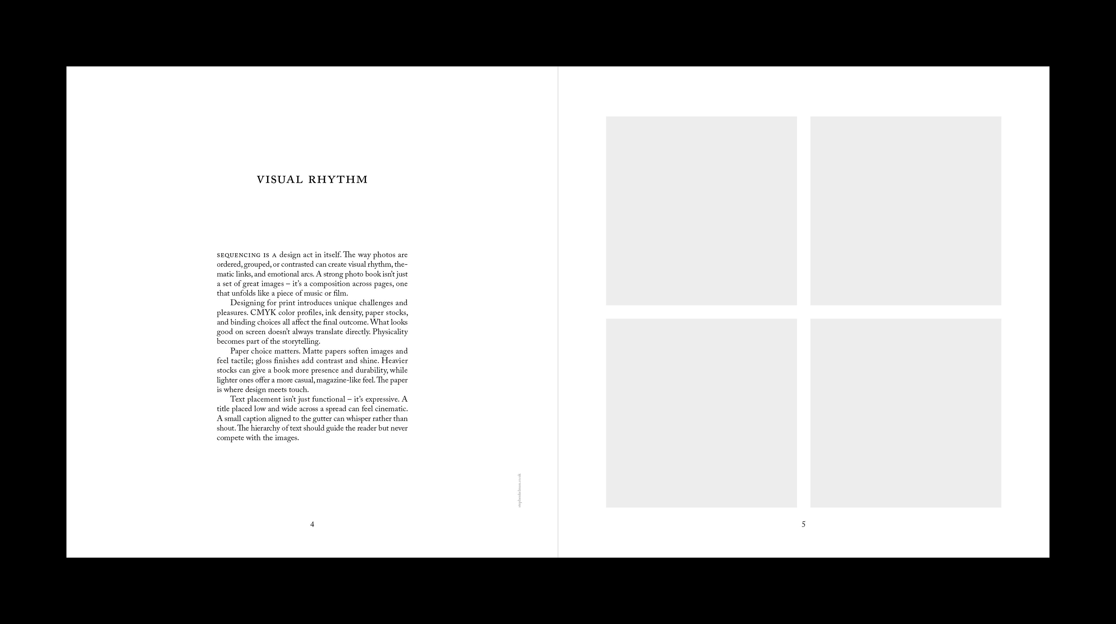 Square Photobook Grid System for InDesign | Serif