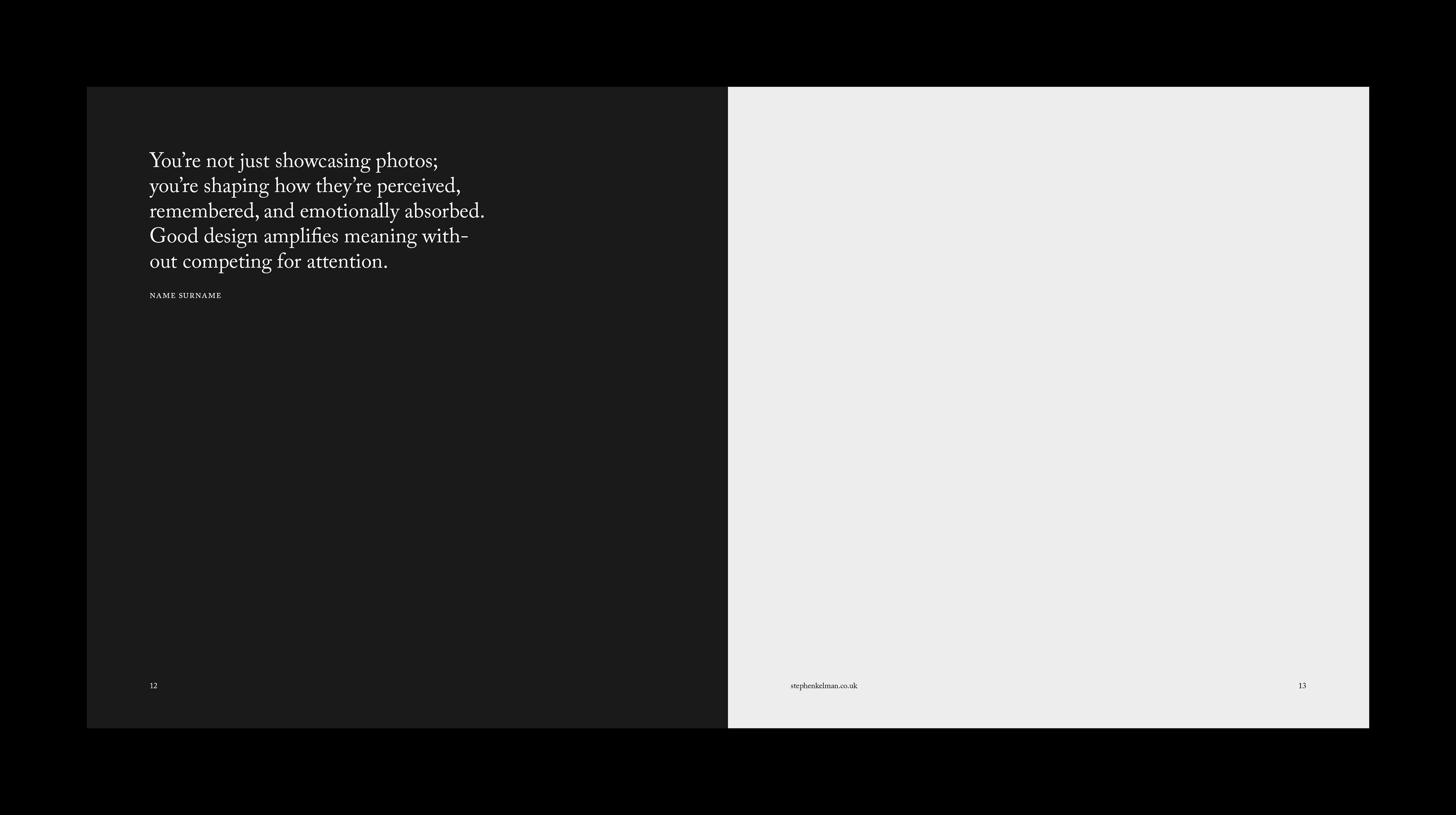 Square Photobook Grid System for InDesign | Serif