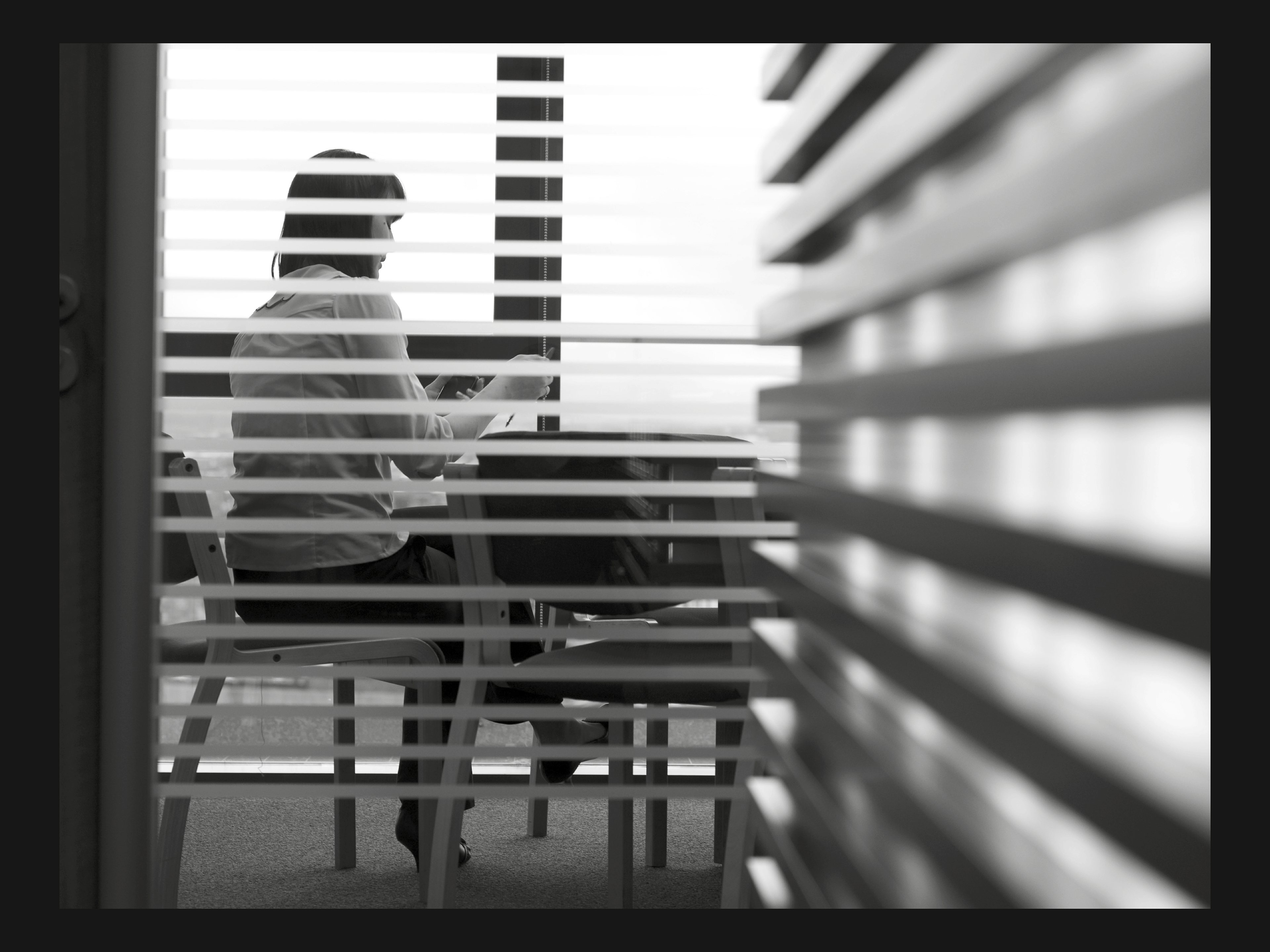 Editorial photo of lawyer working