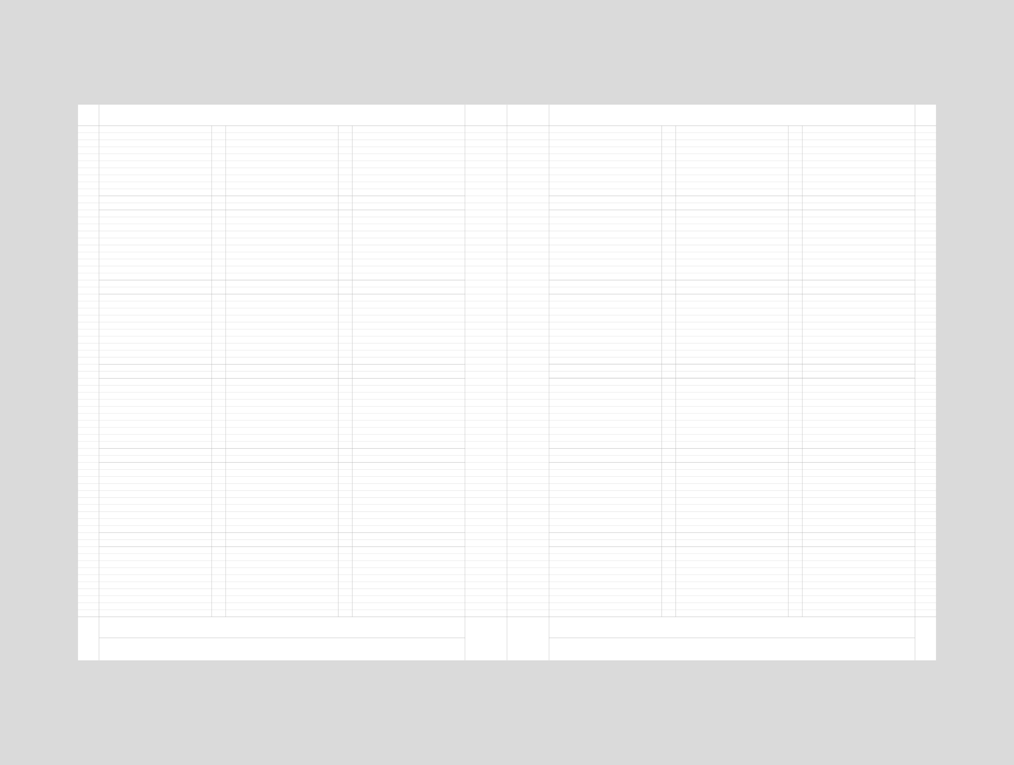 Fine 10 pt baseline grid layered over the modular fields across a full spread.