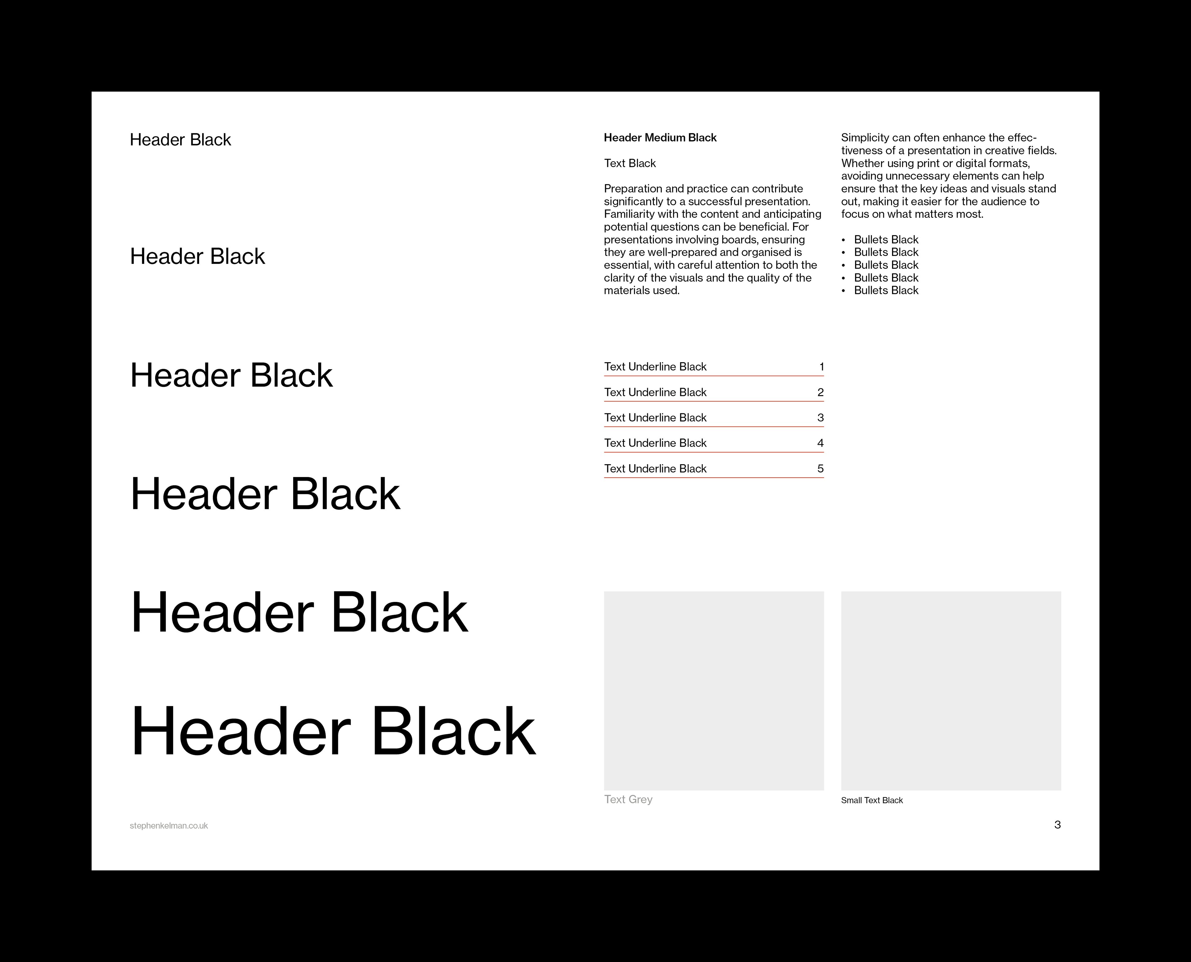 US Letter Presentation Grid System for InDesign