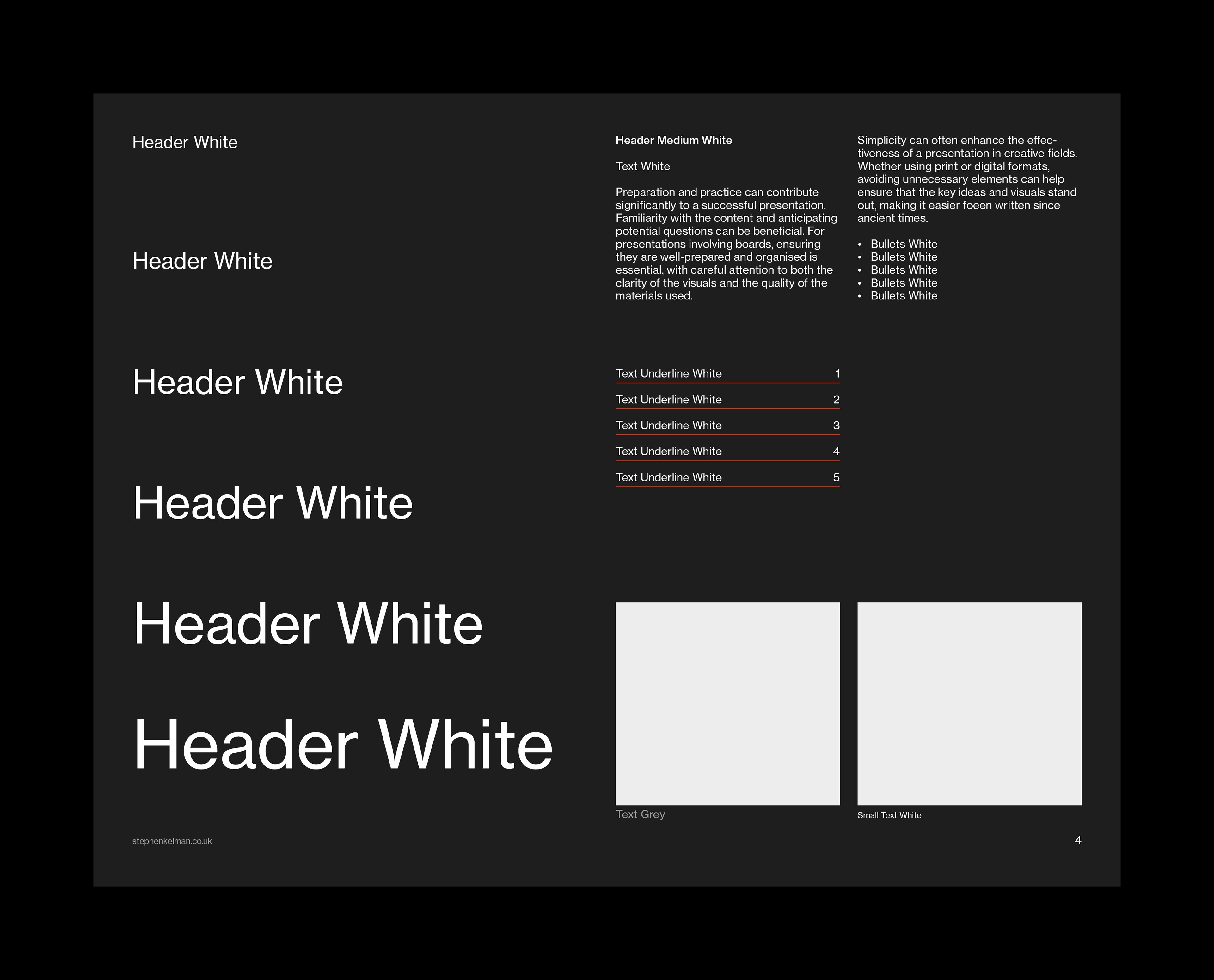 US Letter Presentation Grid System for InDesign